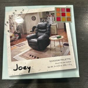Revolution x Friends Eye Shadow Eyeshadow Palette JOEY NIB 9 Shades w/Mirror